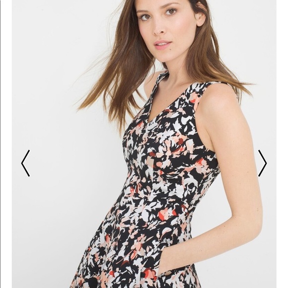 WHBM Fit-and-Flare Sundress - Picture 5 of 7